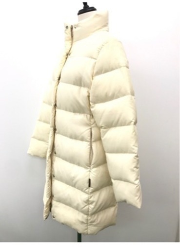 モンクレール ダウンジャケット 白 羽毛 MONCLER