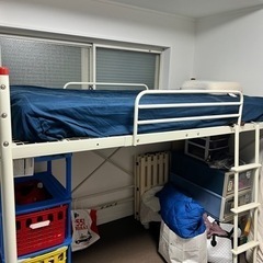 【決まりました】宮付きセミロフトベッド