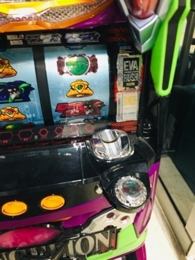 【中古】ビスティ(株) エヴァンゲリオン スロット台