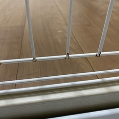 ペットゲージ　サークル　アイリスオーヤマ　サビ有の画像