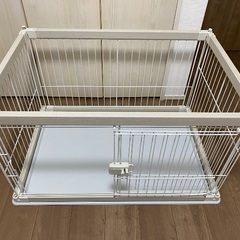 ペットゲージ　サークル　アイリスオーヤマ　サビ有の画像
