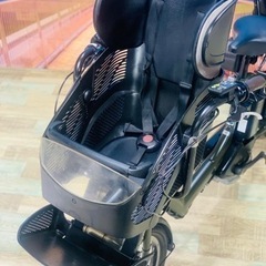 Ⅲ 4392 超高性能バッテリー8.7A　新品日本製タイヤ　子供乗せ電動自転車