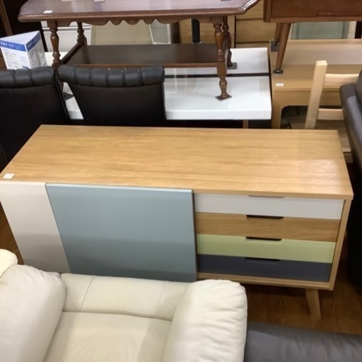 チェイサーサイドボード　WOODMAN Abbey wood 縦71×横135×奥47