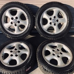 冬タイヤ 195/55R15 トヨタ純正プリウスα等用PCD11...
