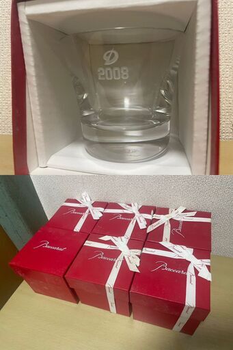 即決 バカラ　Baccara ロックグラス ドラゴンズ　2008年 6個セット 個別販売有り 中川区 早い者勝ち♪貴重 プレミア ドラゴンズファン必見！