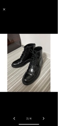 [最終値下げ！定価12万] サンローラン　ガラスレザーブーツ