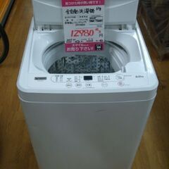 【店頭受け渡し】　YAMADA　全自動洗濯機 6.0kg　YWM-T60H1　2021年製　中古品　￥12,980　匂い残りあり