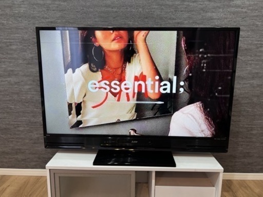 三菱テレビ　ブルーレイレコーダー/HDD内蔵型50インチ