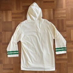 値下げ　BROWNY VINTAGE　パーカー　薄い黄色　メンズＬ の画像