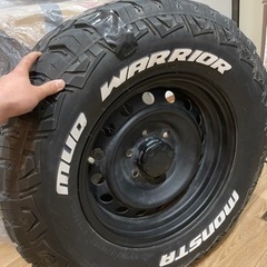 265/70r17MT 4本　fjテッチン　