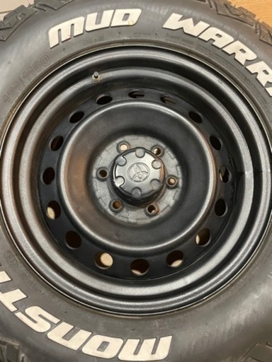 265/70r17MT 4本　fjテッチン　
