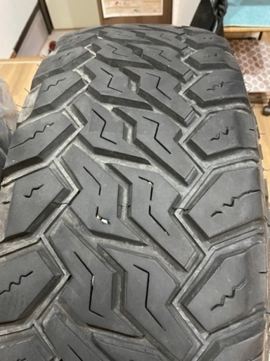 265/70r17MT 4本　fjテッチン　