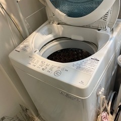 TOSHIBA 洗濯機　AW-5G5 2017年製