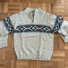 決まりました 値下げ McGREGOR セーター 薄茶色　メンズＬ