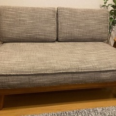 unico ALBERO 2シーター チーク - 2人掛けソファ