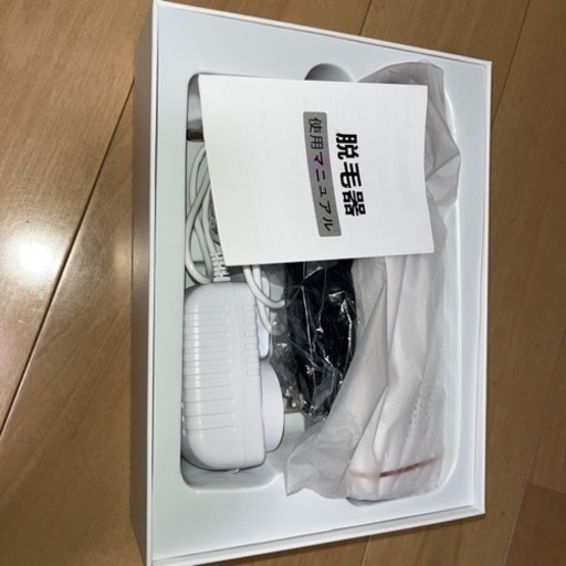 家庭用脱毛器☆光脱毛