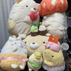 すみっコぐらし　ぬいぐるみ　8点