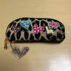 シンクビー アニマルハート ポーチ