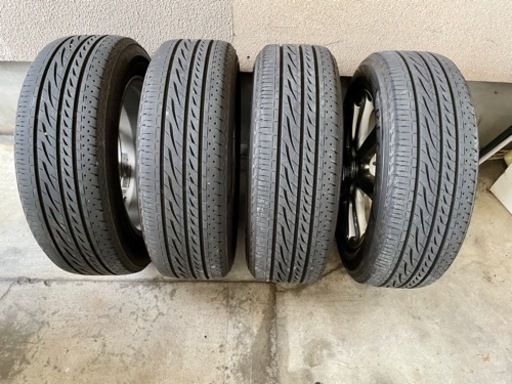 ブリヂストンBSレグノGRV2山ありトヨタ純正アルミセット