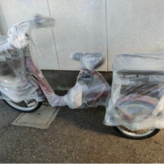 新品同様！実走行50m!ブリヂストン 電動アシスト自転車 ラクッ...