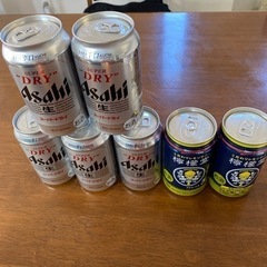アサヒスーパードライとレモンサワー