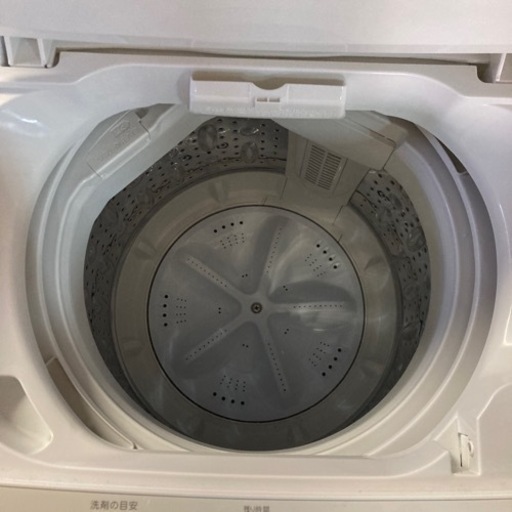 美品　洗濯機 全自動洗濯機 6.0kg 風乾燥 2022年製　チャイルドロック
