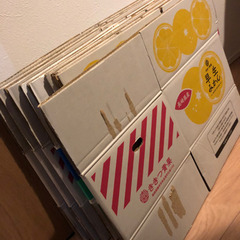 【¥0 差し上げます】中古10kgみかん箱 9枚