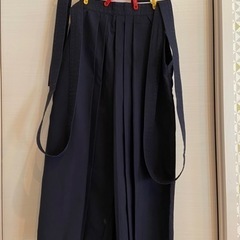 子ども剣道着　紺袴　20号(140センチ前後)　フルネーム刺繍あり