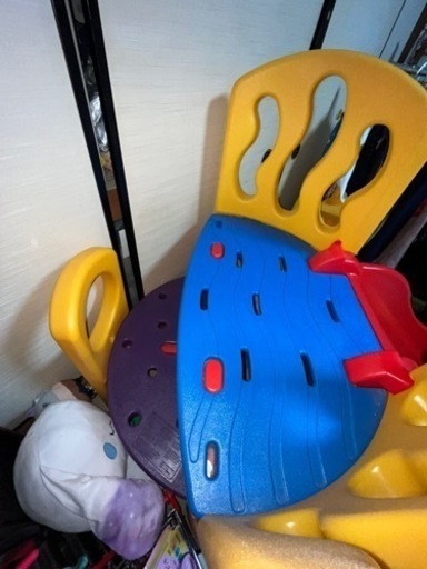 little tikes リトルタイクス　滑り台とロッキングホース