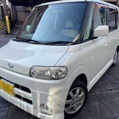 ダイハツ タント ターボ車 走行距離60,413キロ 白 車検令...