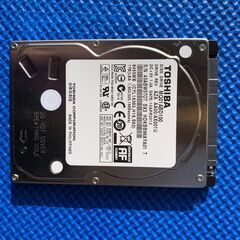 ハードディスク 1TB 東芝製