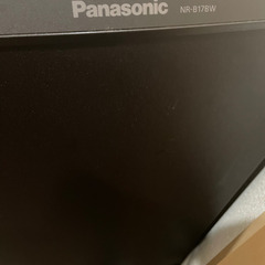 Panasonic 冷蔵庫　168L 【中古美品】NR-B17-BW
