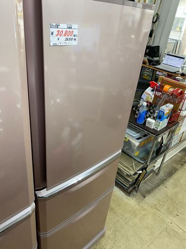 リサイクルショップどりーむ荒田店No.4423　冷蔵庫　ミツビシ　335L！製氷機能付き！