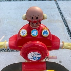 三輪車　アンパンマン　幼児用　中古の画像