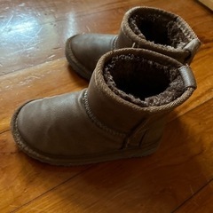 キッズムートンブーツ16センチの画像