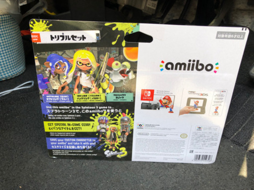 スプラトゥーン3amiibo3点セット