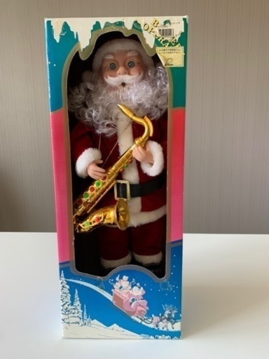 サンタクロース【クリスマスソングメロディー付き】オブジェ