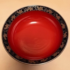 漆塗り　菓子鉢　井助の画像
