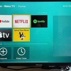 32型　スマートTV Hisense お引き取り者様決定