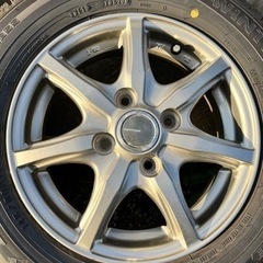 山形発☆ スタッドレス Millous アルミホイール 14 5．5j