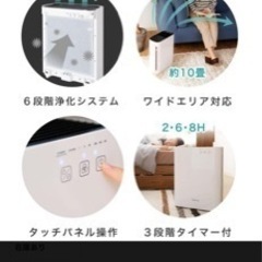 boltz 空気清浄機の画像