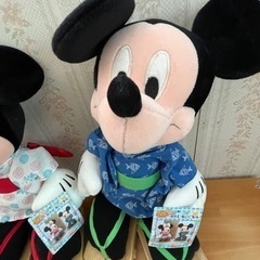 浴衣　ぬいぐるみ　ミッキー　ミニーの画像