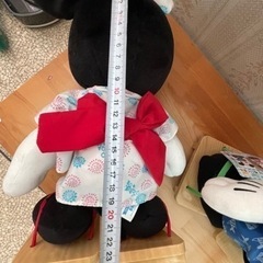 浴衣　ぬいぐるみ　ミッキー　ミニーの画像