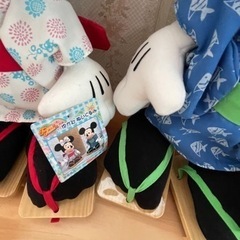 浴衣　ぬいぐるみ　ミッキー　ミニーの画像