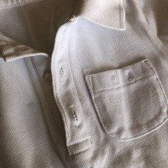 キッズ100cm/長袖ポロシャツの画像