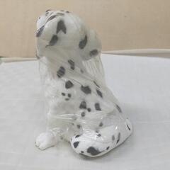 引取決定　犬の置物　ガーデニング飾りの画像