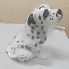 引取決定　犬の置物　ガーデニング飾りの画像