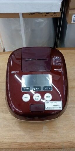 ★ジモティ割あり★ TIGER 炊飯器  年式17 動作確認／クリーニング済み SJ783