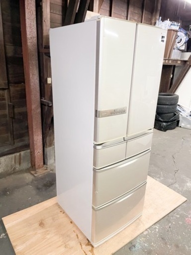 2011年製SHARP 6ドア冷蔵庫SJ-XF44T-S