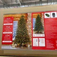コストコ　クリスマスツリー　ご購入者様決まりました。